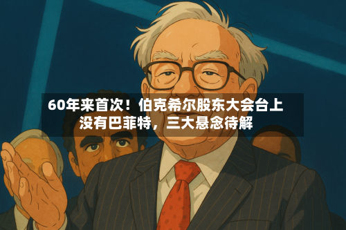 60年来首次！伯克希尔股东大会台上没有巴菲特，三大悬念待解-第3张图片