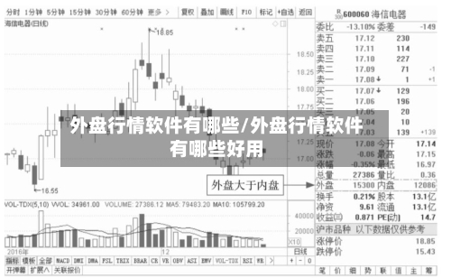 外盘行情软件有哪些/外盘行情软件有哪些好用-第3张图片