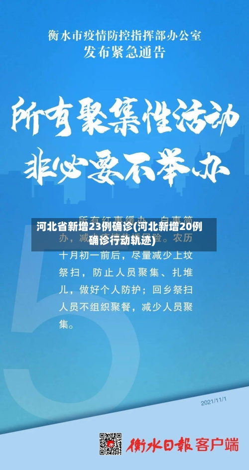 河北省新增23例确诊(河北新增20例确诊行动轨迹)-第2张图片
