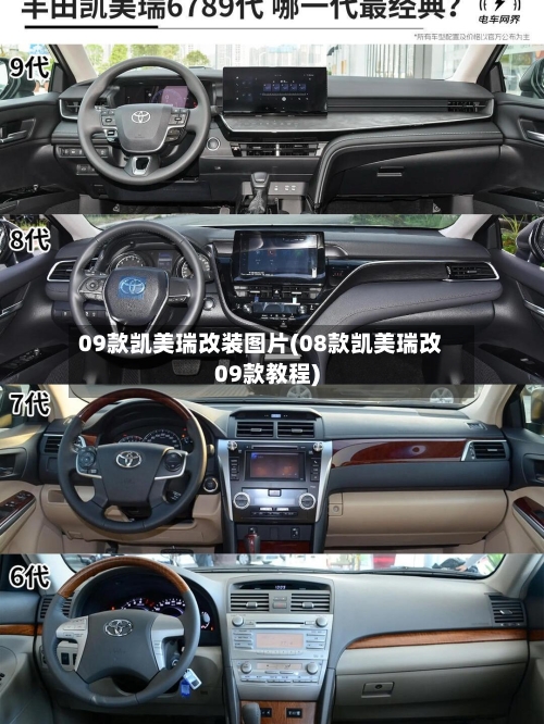 09款凯美瑞改装图片(08款凯美瑞改09款教程)