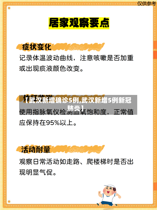 【武汉新增确诊5例,武汉新增5例新冠肺炎】