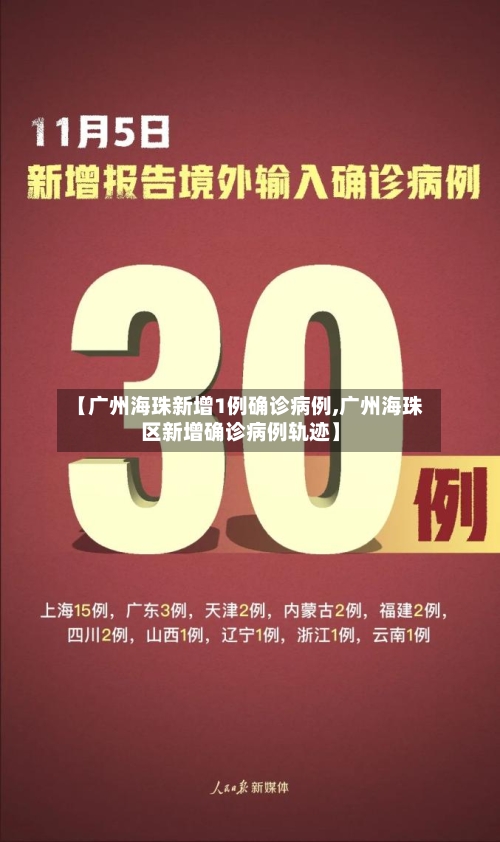 【广州海珠新增1例确诊病例,广州海珠区新增确诊病例轨迹】