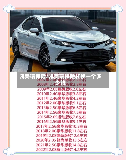 凯美瑞保险/凯美瑞保险杠换一个多少钱