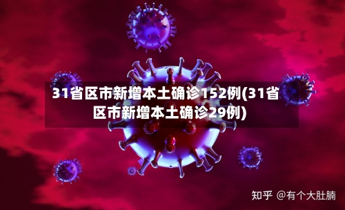 31省区市新增本土确诊152例(31省区市新增本土确诊29例)