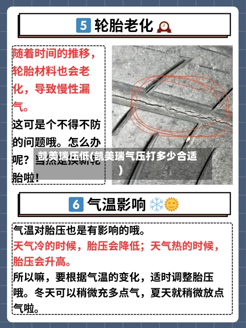 凯美瑞压低(凯美瑞气压打多少合适)