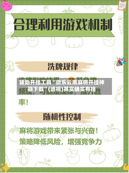辅助开挂工具“微乐云南麻将开挂神器下载”(透视)其实确实有挂