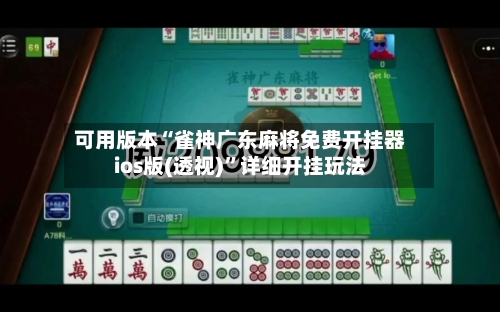 可用版本“雀神广东麻将免费开挂器ios版(透视)”详细开挂玩法