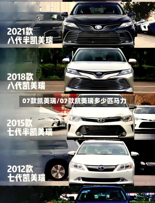 07款凯美瑞/07款凯美瑞多少匹马力
