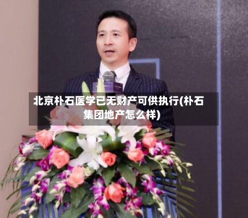 北京朴石医学已无财产可供执行(朴石集团地产怎么样)