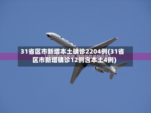 31省区市新增本土确诊2204例(31省区市新增确诊12例含本土4例)
