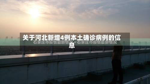 关于河北新增4例本土确诊病例的信息