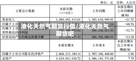液化天然气期货行情/液化天然气期货吧