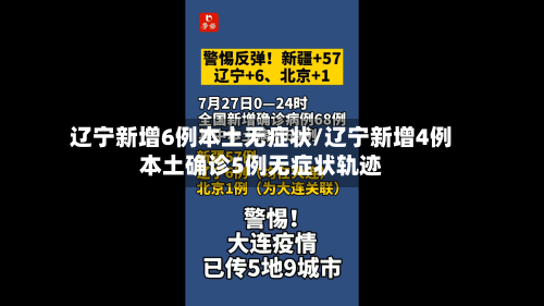 辽宁新增6例本土无症状/辽宁新增4例本土确诊5例无症状轨迹