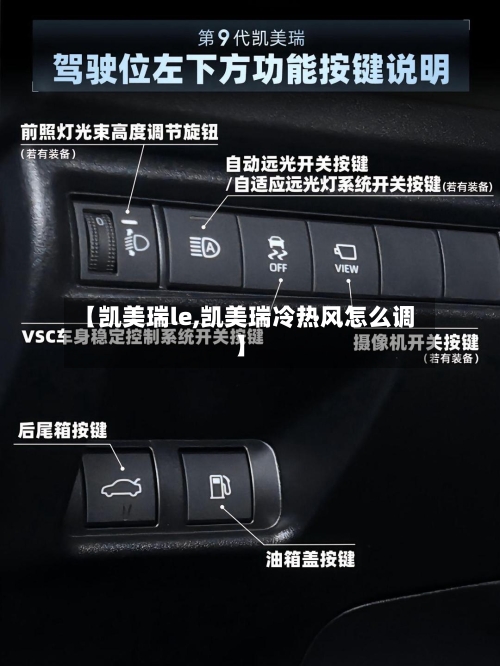 【凯美瑞le,凯美瑞冷热风怎么调】