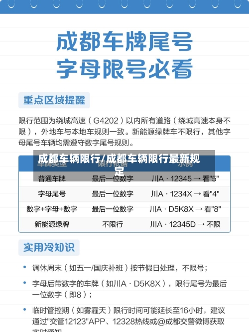 成都车辆限行/成都车辆限行最新规定