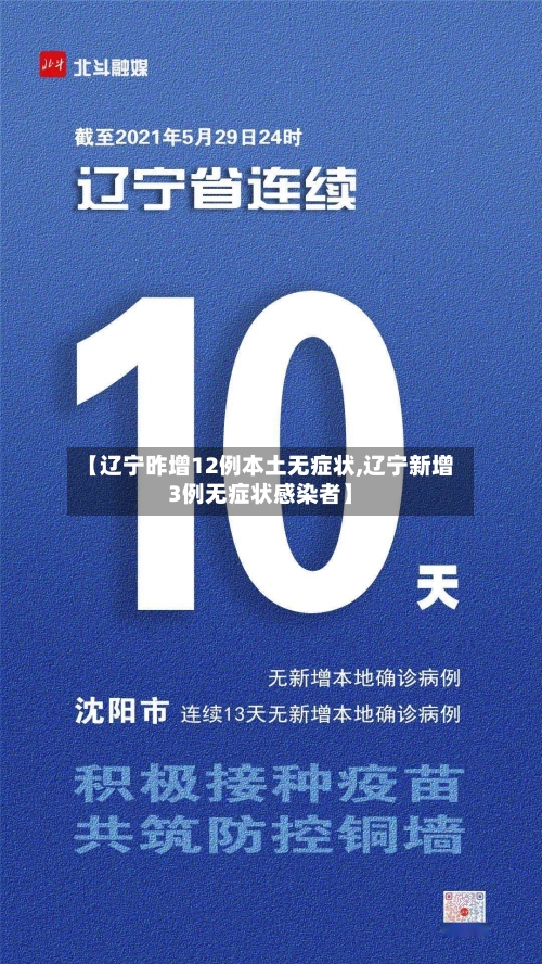 【辽宁昨增12例本土无症状,辽宁新增3例无症状感染者】-第1张图片