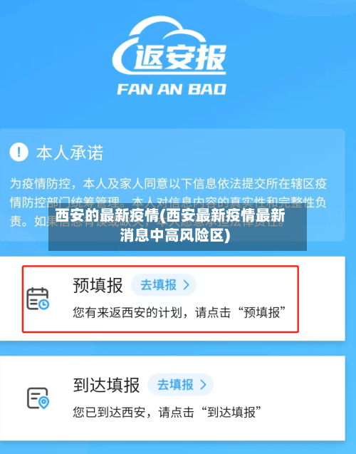 西安的最新疫情(西安最新疫情最新消息中高风险区)
