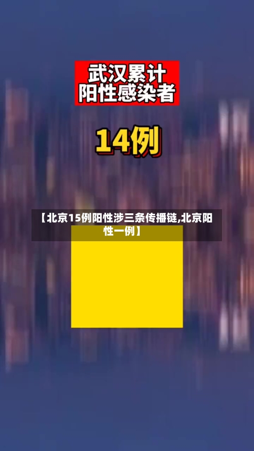【北京15例阳性涉三条传播链,北京阳性一例】