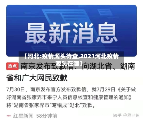 【河北:疫情源头待查,2021河北疫情源头在哪】