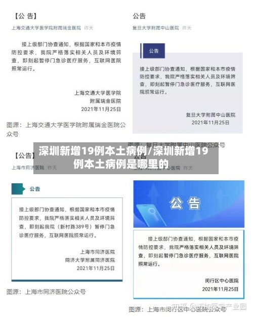 深圳新增19例本土病例/深圳新增19例本土病例是哪里的
