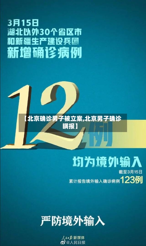 【北京确诊男子被立案,北京男子确诊瞒报】