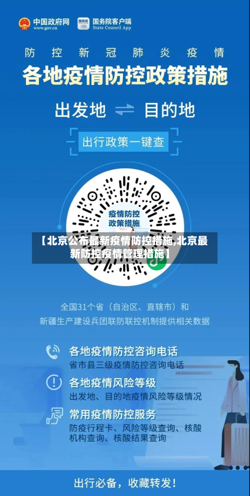 【北京公布最新疫情防控措施,北京最新防控疫情管理措施】